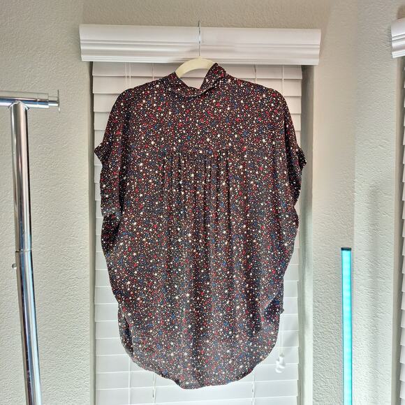 Madewell Women's Size M Starfield Button Up Casual Blouse - Picture 9 of 14